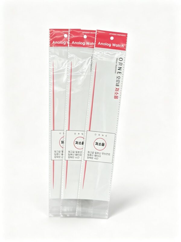 BOPP Header Flat Bag (Slim Watch-Strap Format)