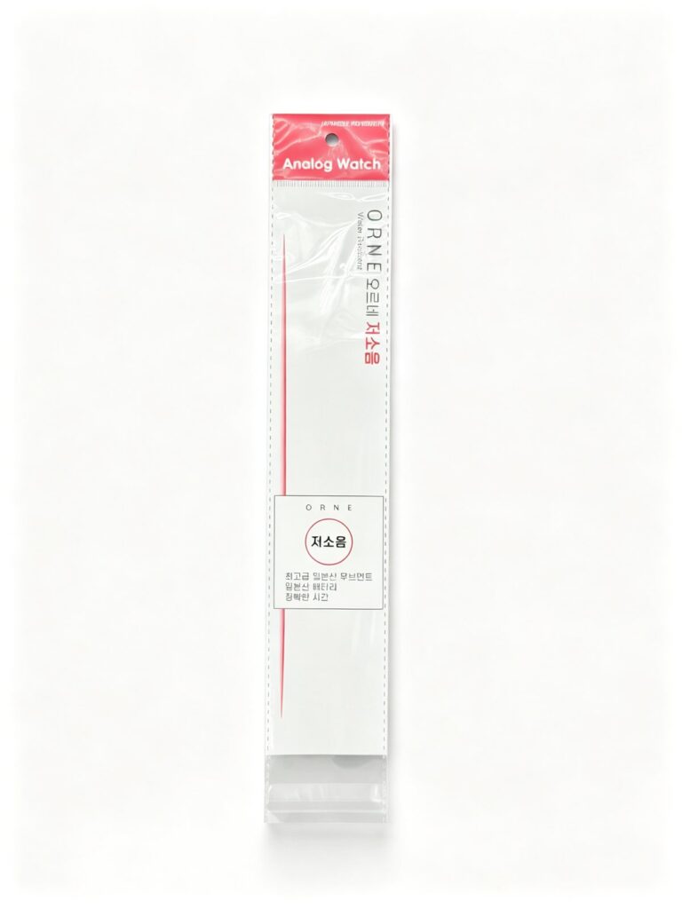 BOPP Header Flat Bag (Slim Watch-Strap Format)