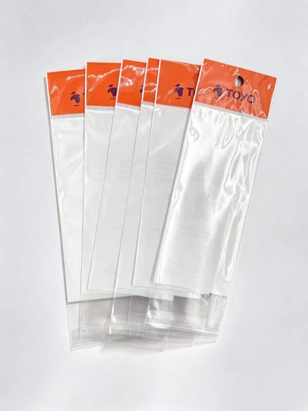 BOPP Header Self-Adhesive Bag (Slim Stationery Format)