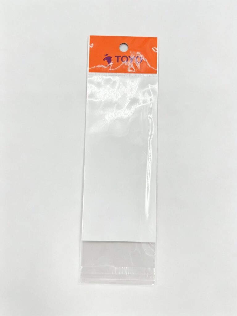 BOPP Header Self-Adhesive Bag (Slim Stationery Format)