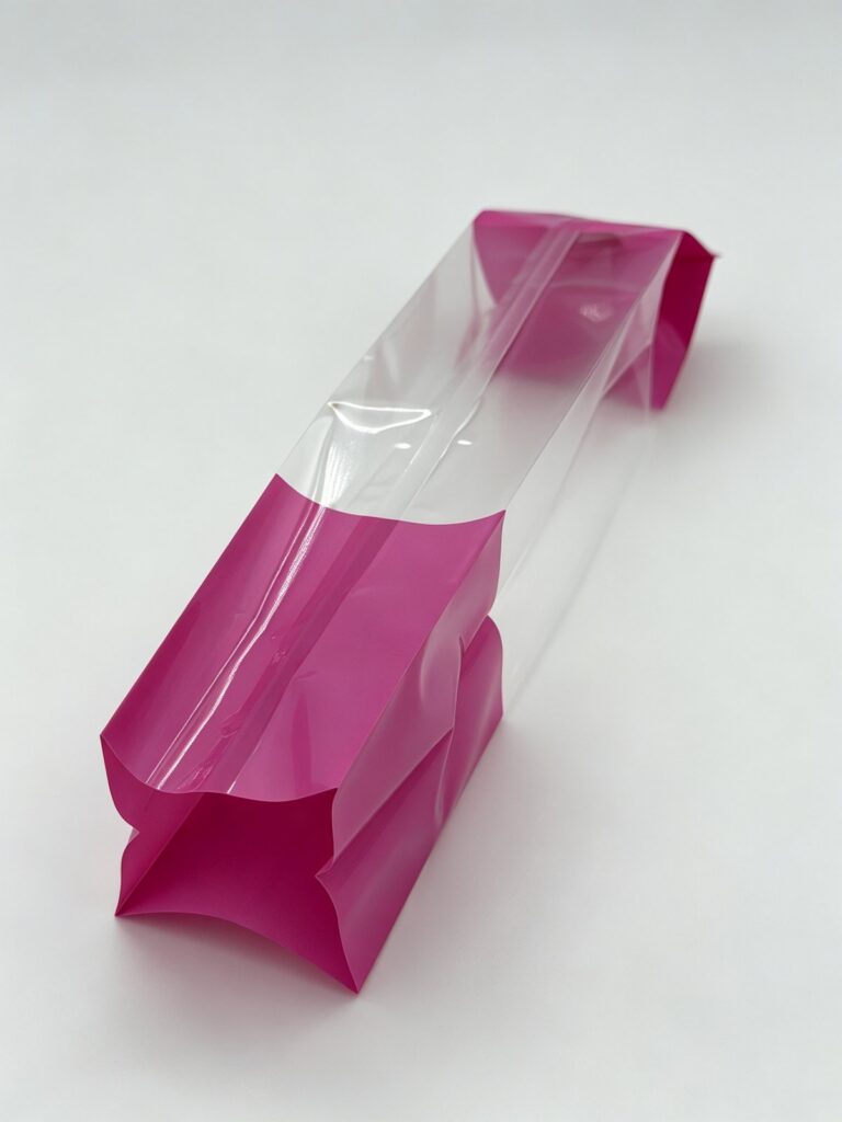 Center-Seal Gusset Pouch (Clear Window)