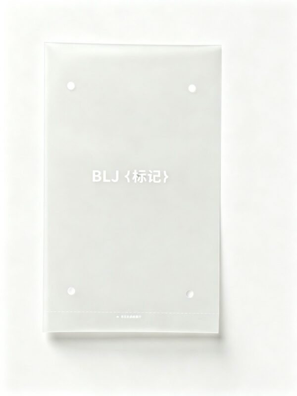CPE Frosted Flat Bag