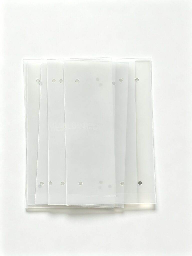 CPE Frosted Flat Bag