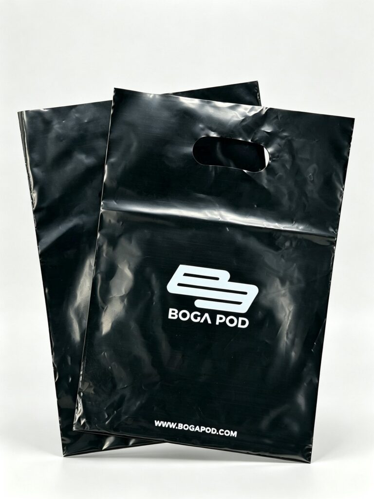 PE Die-Cut Handle Garment Bag (Type 2)