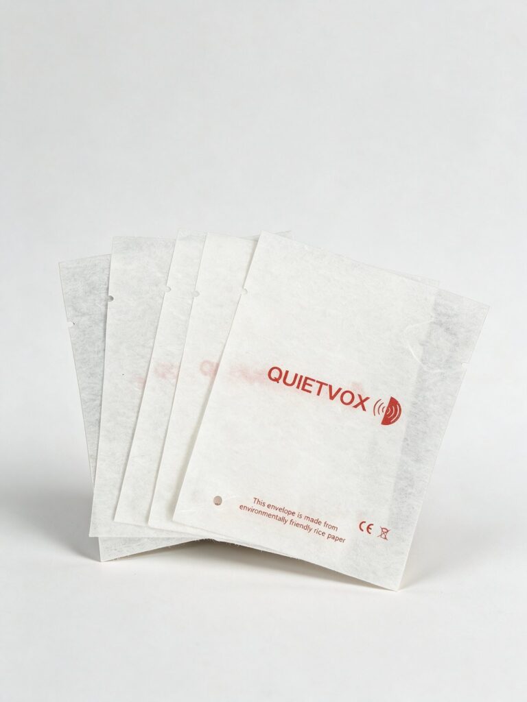 Eco Rice-Paper Three-Side-Seal Bag
