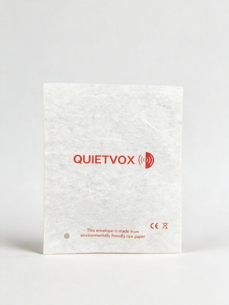 Eco Rice-Paper Three-Side-Seal Bag