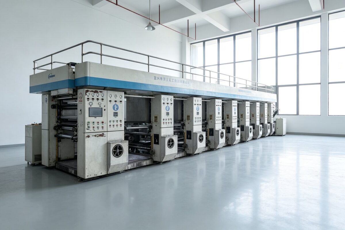 Ruixiong Packaging · Rotogravure Press