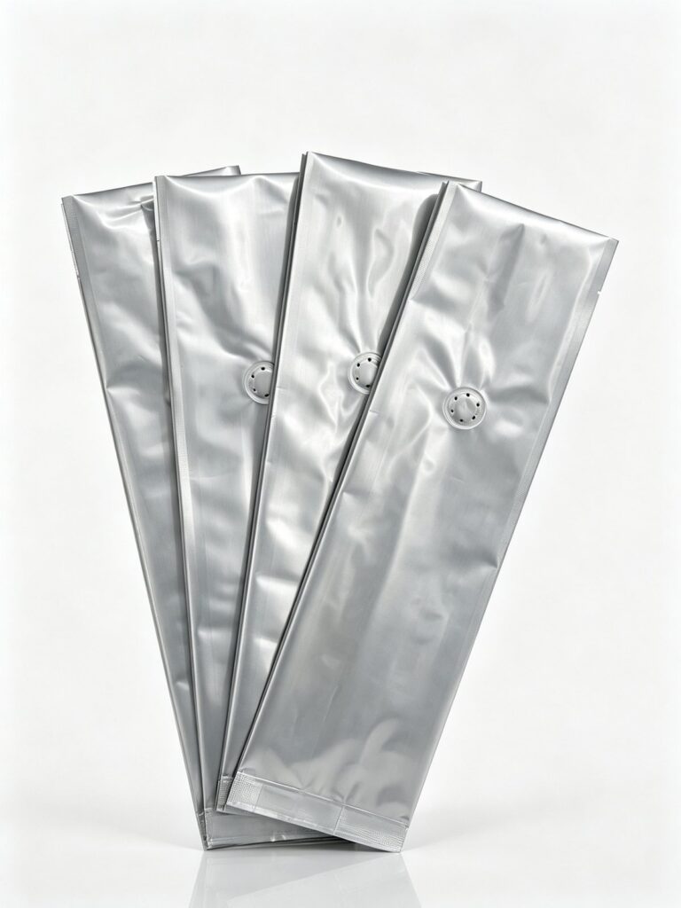 Pure Foil Quad-Seal Coffee Bag (with One-Way Valve)