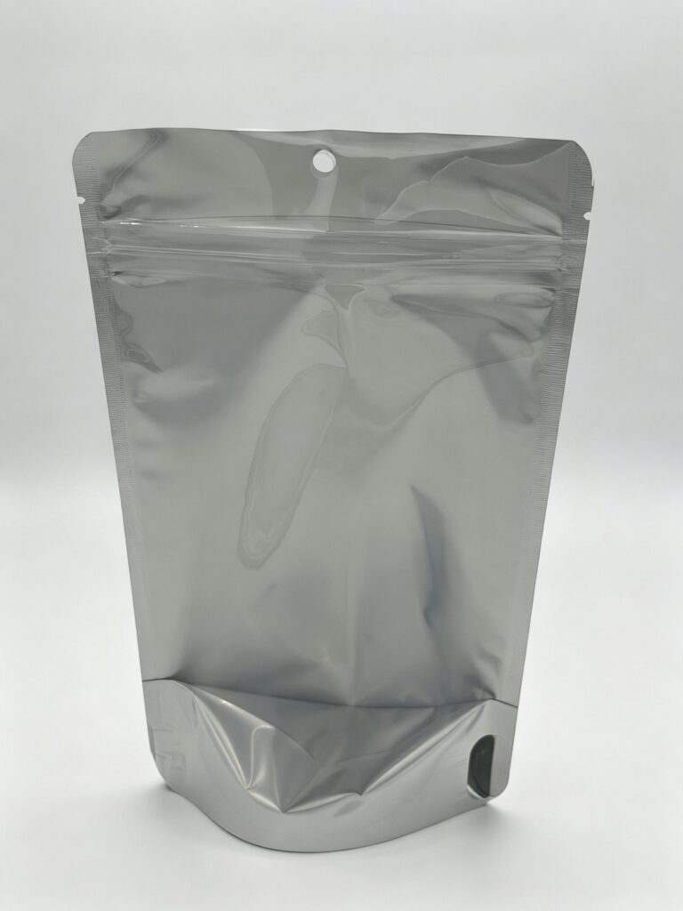 Pure Foil Duplex Stand-Up Zipper Pouch
