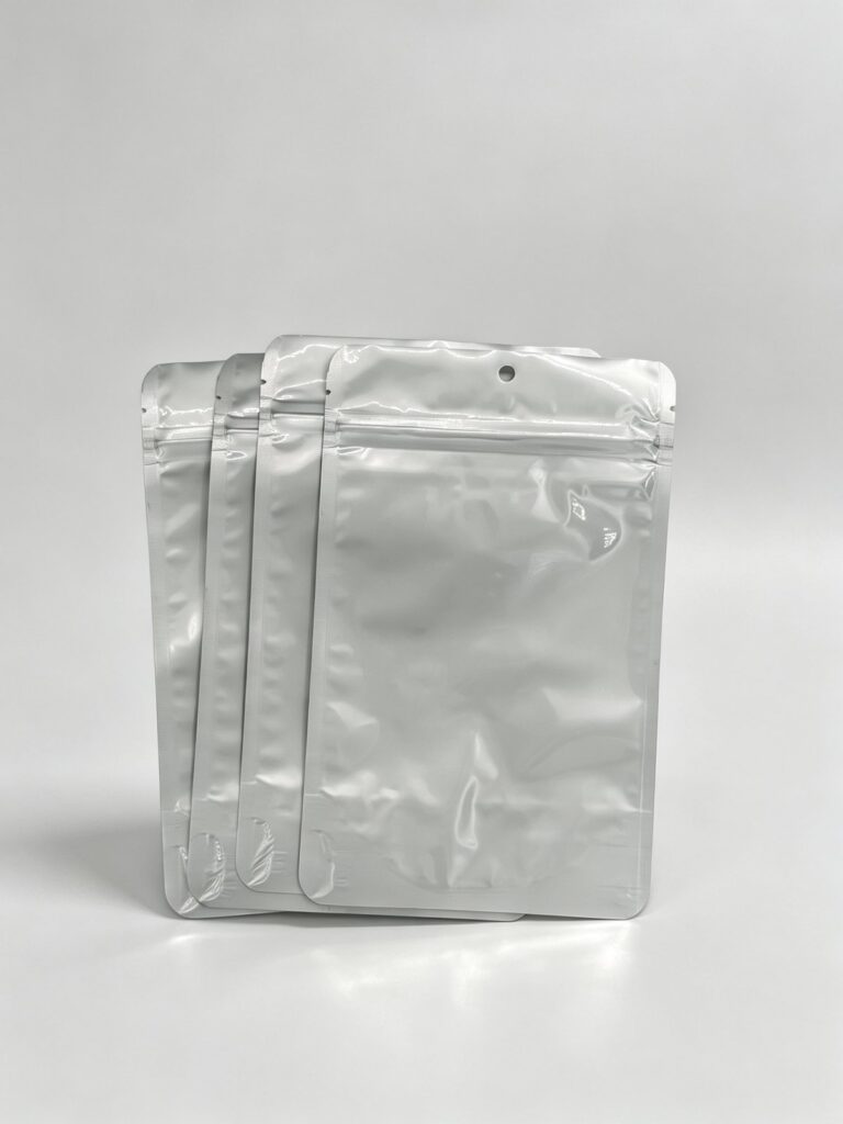 Pure Foil Duplex Stand-Up Zipper Pouch