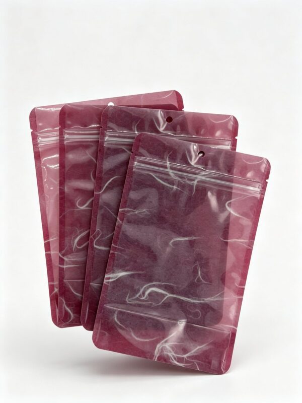 Kraft Stand-Up Zipper Pouch
