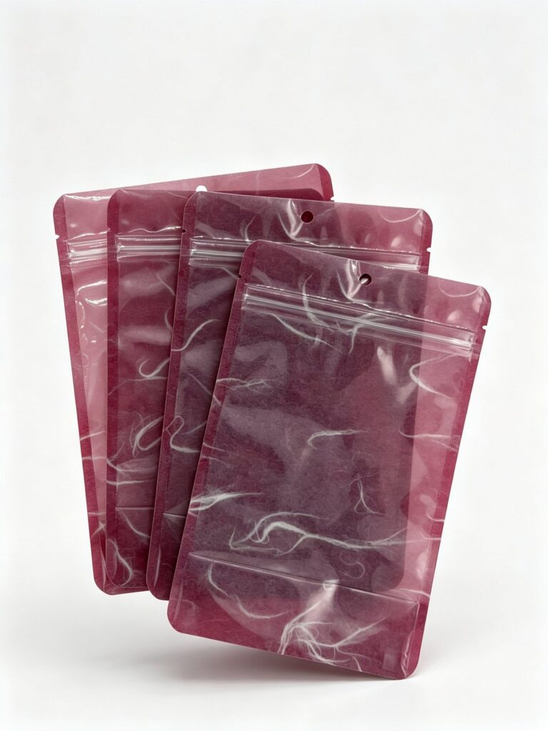 Kraft Stand-Up Zipper Pouch