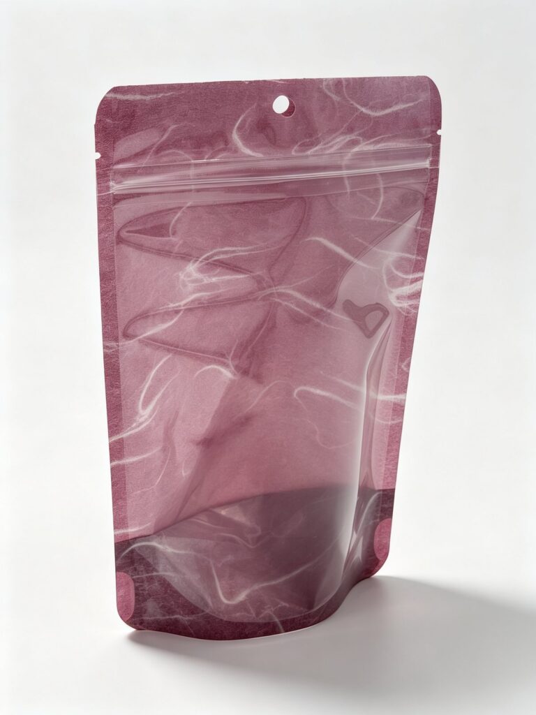 Kraft Stand-Up Zipper Pouch