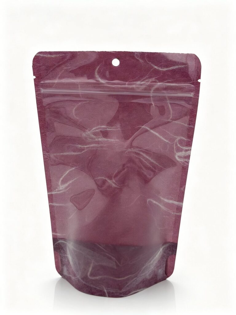 Kraft Stand-Up Zipper Pouch
