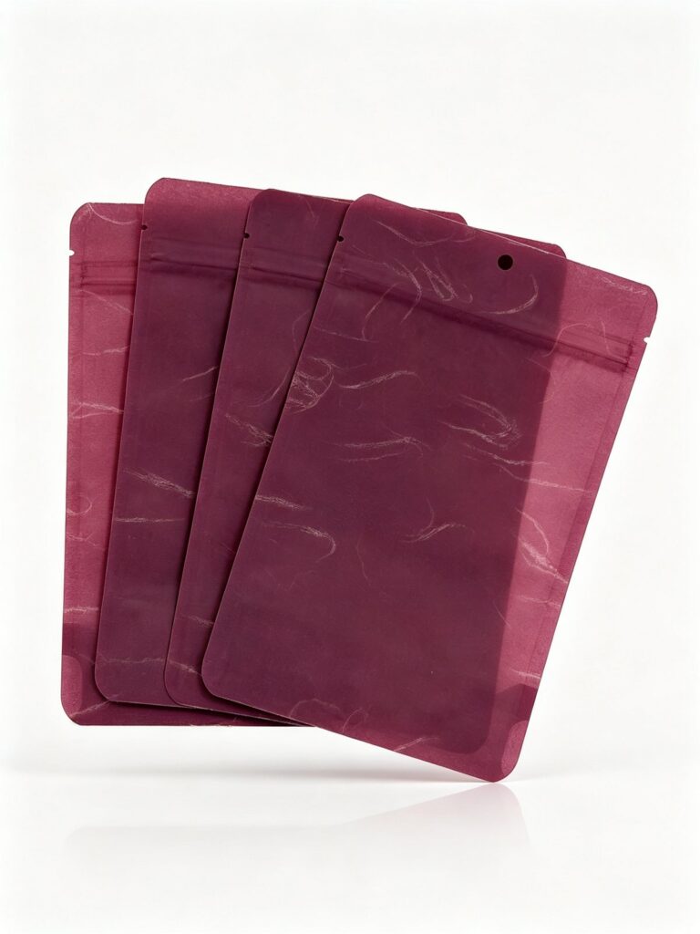 Kraft Stand-Up Zipper Pouch