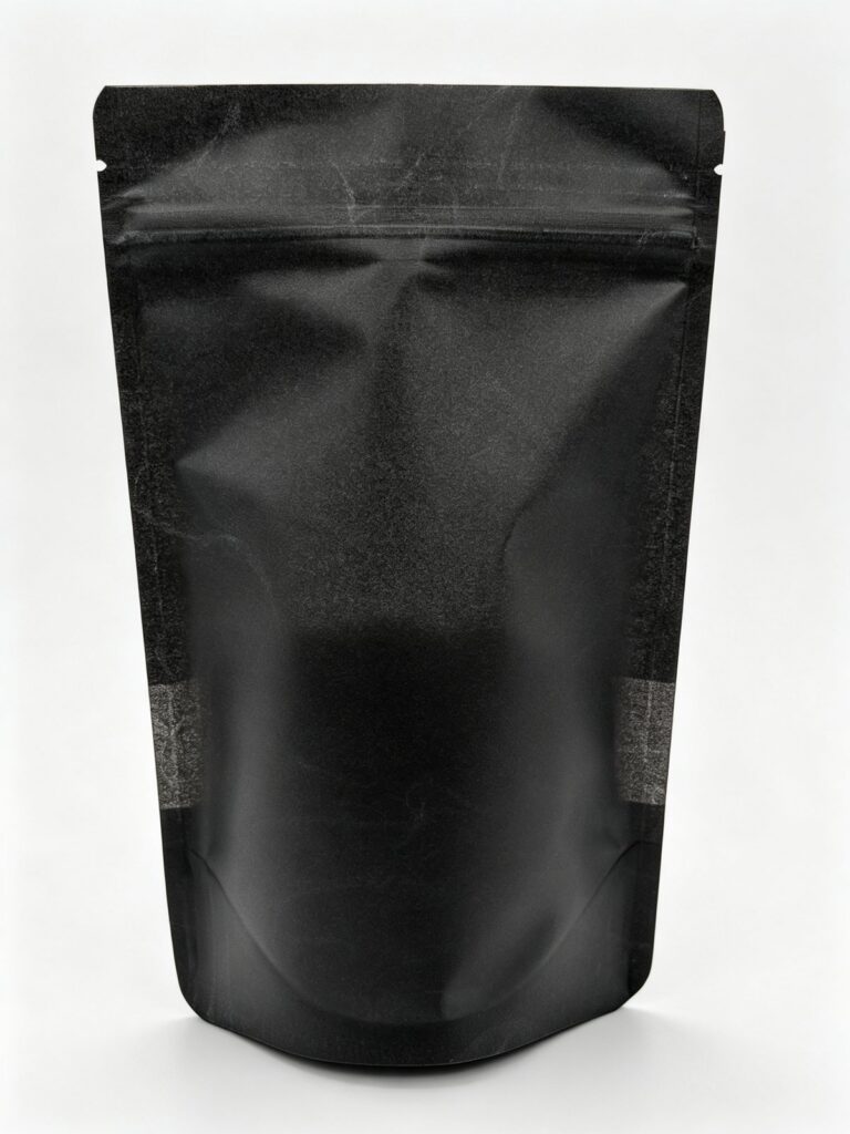 Kraft/PE Window Stand-Up Zipper Pouch