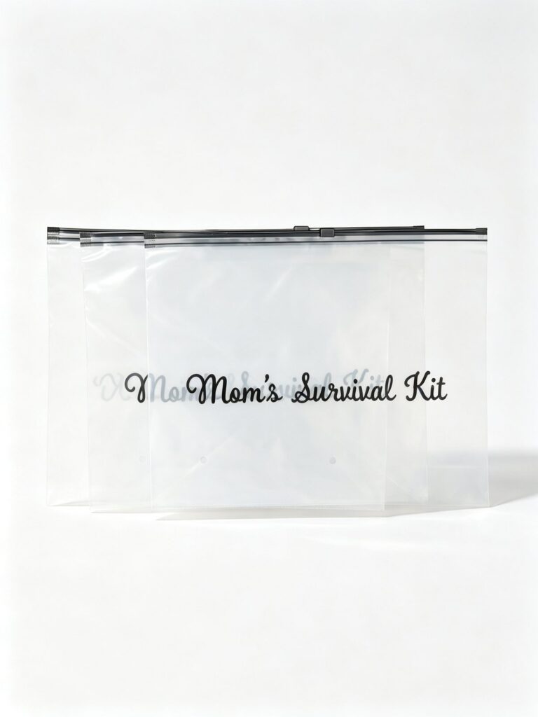 PE Slider Zipper Bag