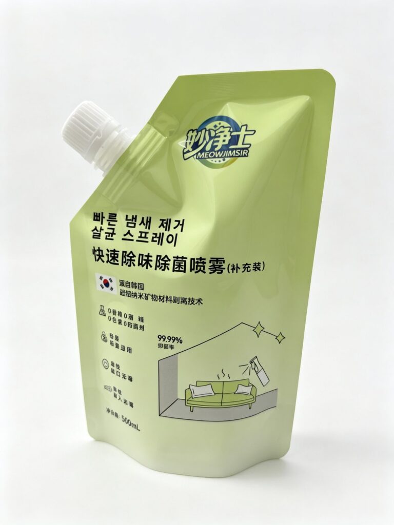 Printed Stand-Up Spout Pouch