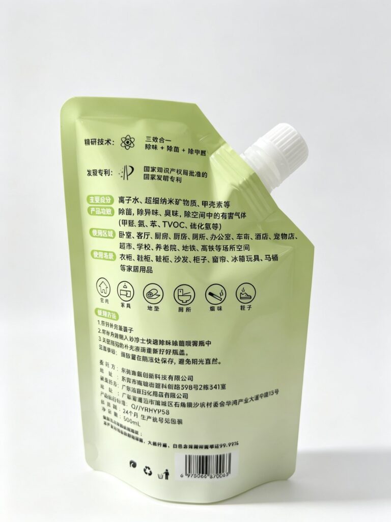 Printed Stand-Up Spout Pouch