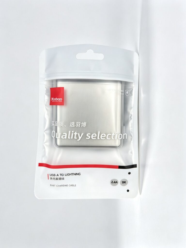 Three-Side-Seal Zipper Laminate Pouch