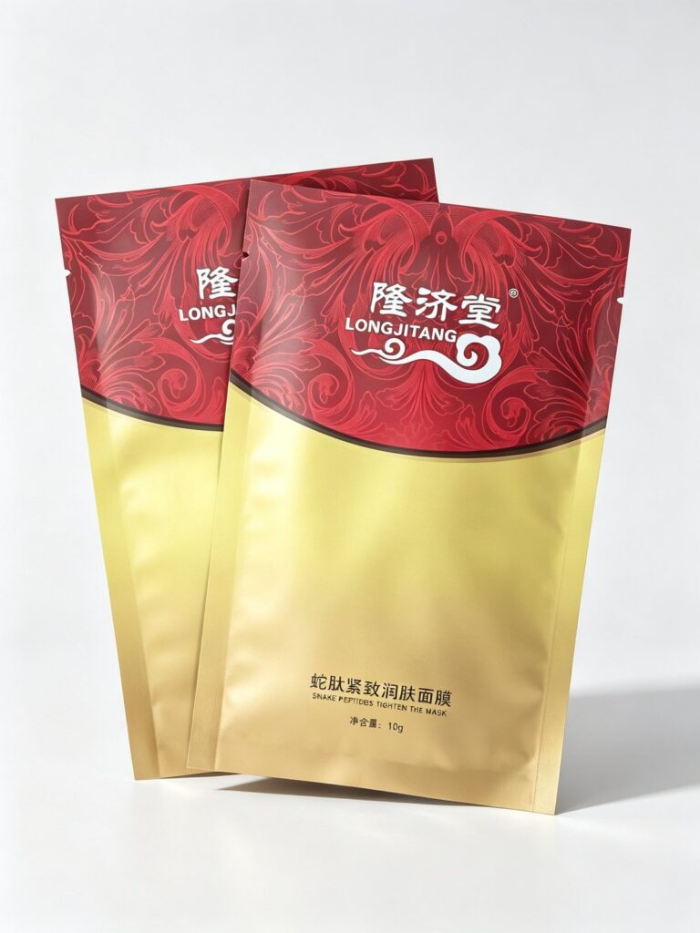 Three-Side-Seal Foil Laminate Pouch