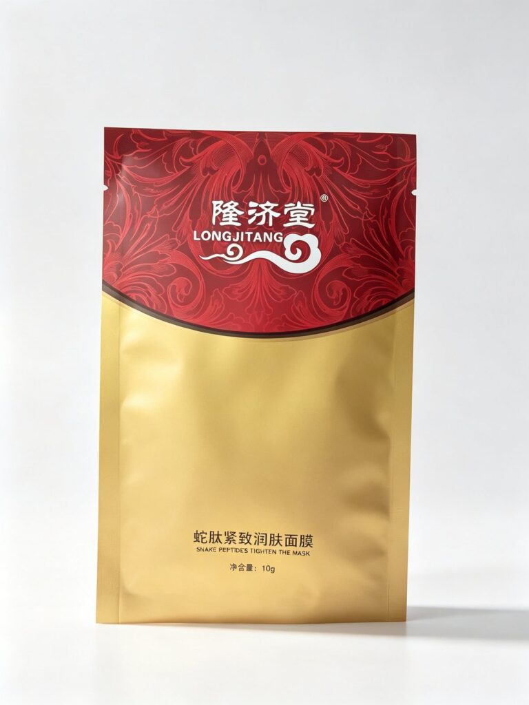 Three-Side-Seal Foil Laminate Pouch