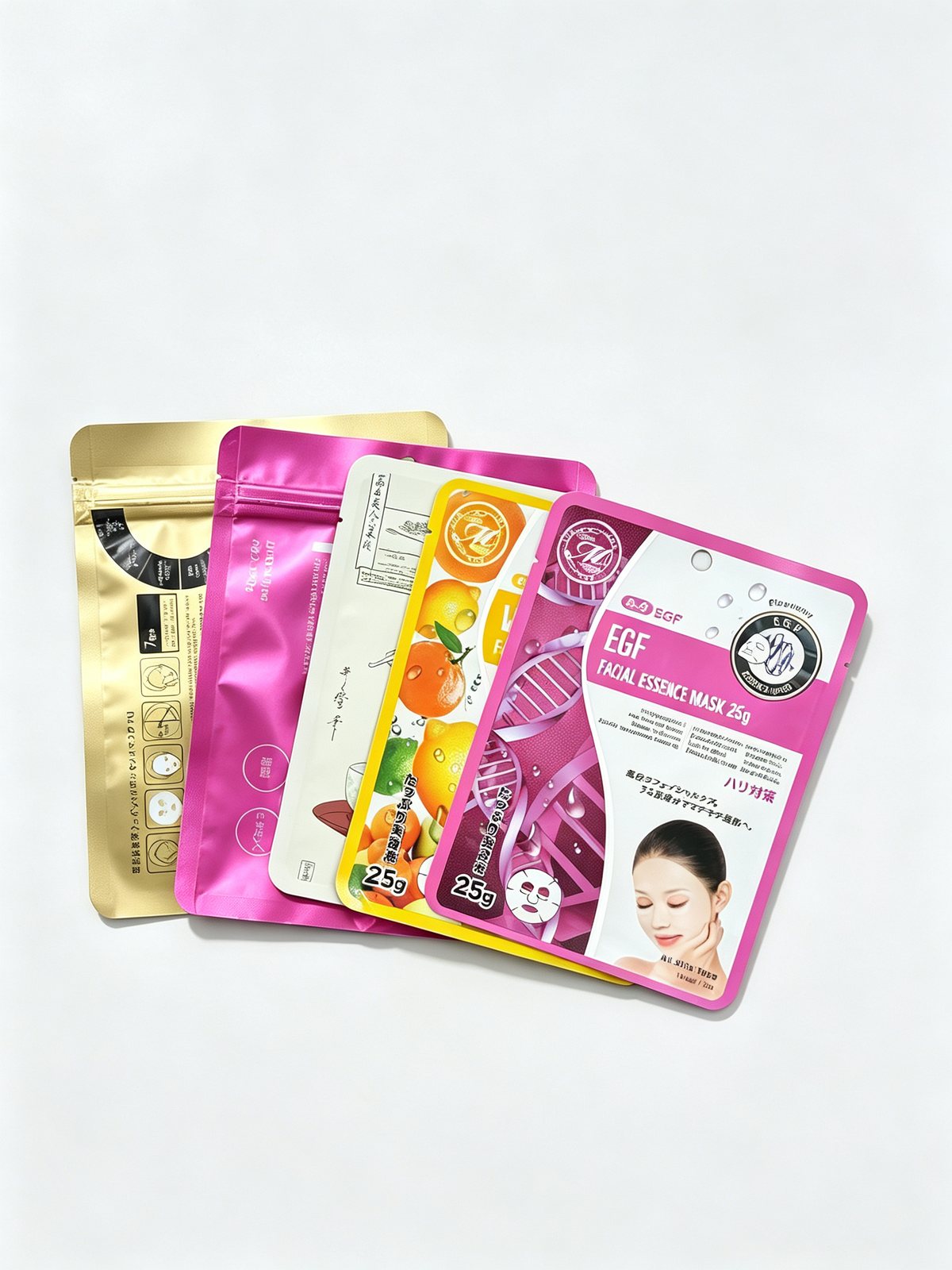 Three-Side-Seal Zipper Pouch (Metallized)