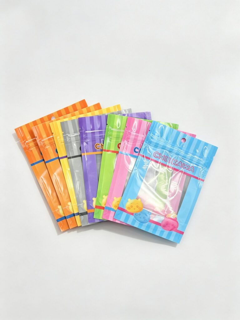 Three-Side-Seal Window Zipper Pouch