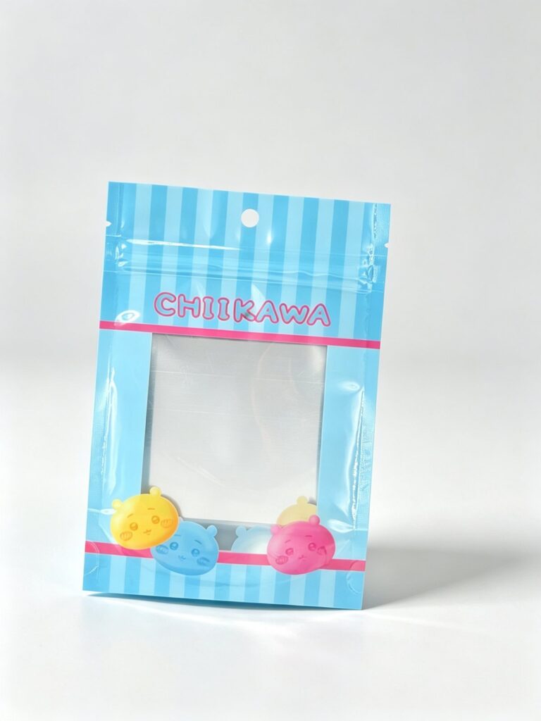 Three-Side-Seal Window Zipper Pouch
