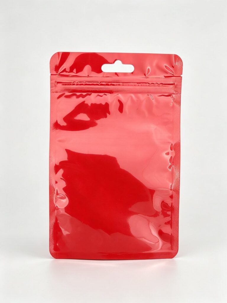 Three-Side-Seal Color Zipper Pouch
